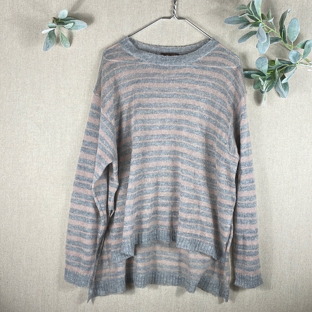 Kerisma > High Lo Striped Sweater Small Medium